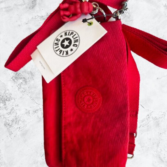 Kipling Red Crossbody Bag – NWT - Picture 1 of 4